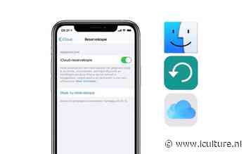 Stappenplan: zo maak je een back-up van je iPhone of iPad