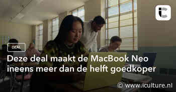 Deze deal maakt de MacBook Neo ineens meer dan de helft goedkoper