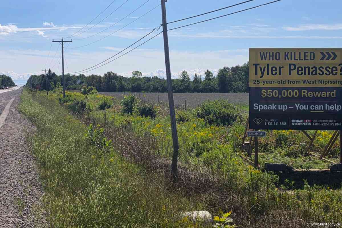 Reward offered in West Nipissing man murder investigation