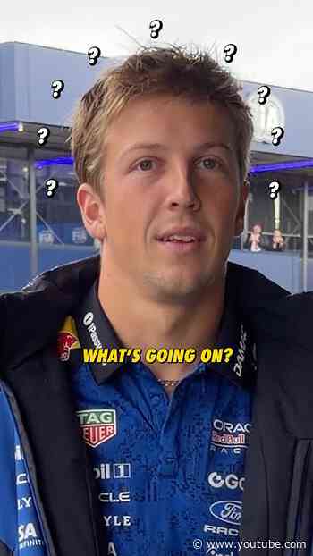 What else were you expecting, Liam? 🤨#F1 #RedBullRacing #DutchGP