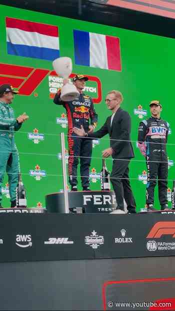 gotta love winning on home soil 🥰 #maxverstappen #dutchgp #redbullracing