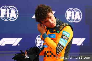 Norris reacts to being beaten to Zandvoort Sprint pole