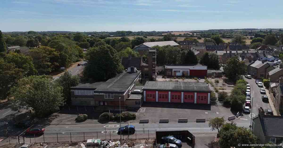 Abandoned Cambridgeshire fire station goes on the market for £975k