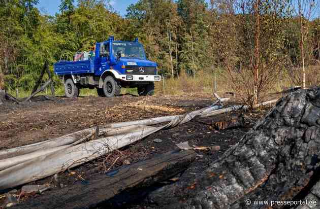 THW NRW: Waldbrandeinsätze für das THW beendet