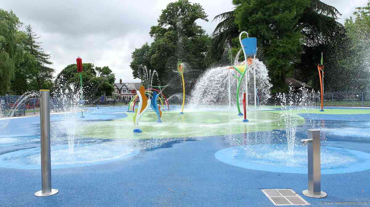 Cardiff Victoria Park's splashpad closed 'until further notice'
