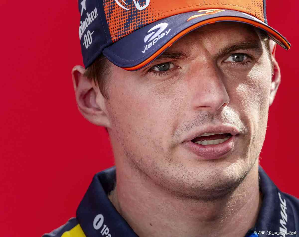 Verstappen mist ‘grip’ in sprintkwalificatie op circuit Zandvoort