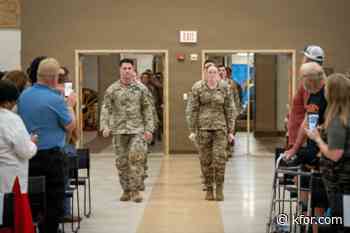 OKGuard military police unit welcomed home after Middle East deployment