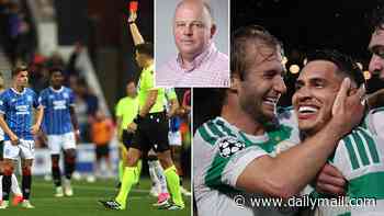 Celtic striker Camilo Duran shows Rangers midfielder Cammy Devlin what it REALLY means to bring 'attitude'