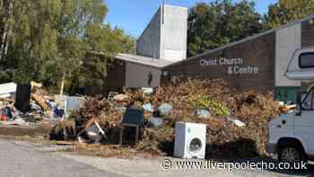 Vans 'fly up and down' road and rubbish dumped on church land as mums raises concerns