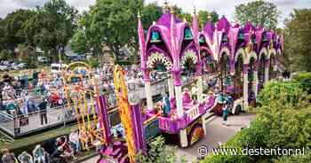 Honderdduizenden dahlia’s, een enorme kathedraal en een held op een lantaarnpaal: zo kleurrijk is het corso van Sint Jansklooster