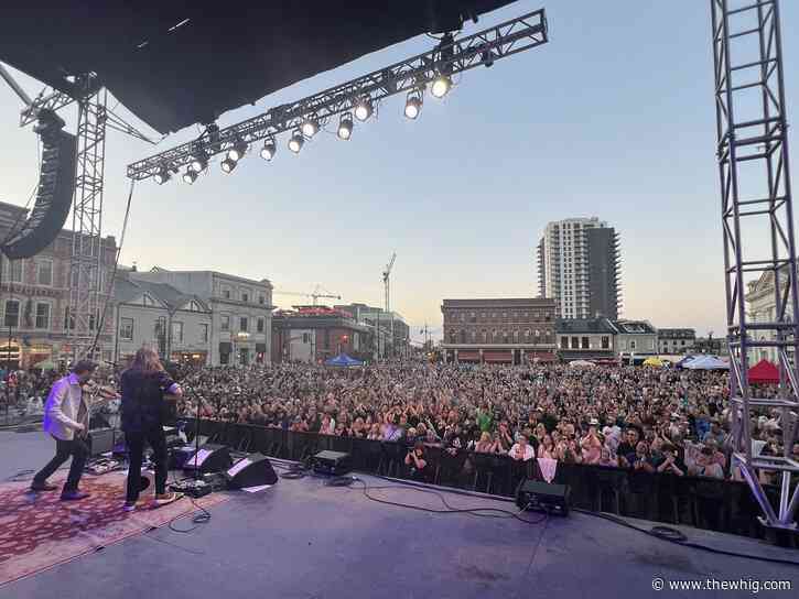 Forever Hip opens with thousands singing, savouring Kingston band