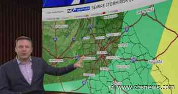 Georgia's drying out after stormy start, but some risks sticking around