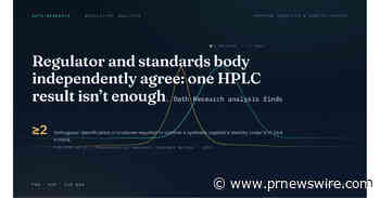 Regulator and standards body independently agree: one HPLC result isn't enough, Oath Research analysis finds