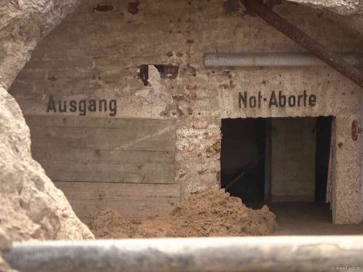 Bunker in Bonn-Tannenbusch wird zugeschüttet