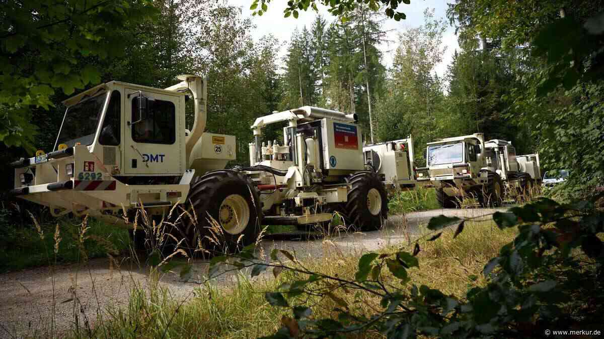 Vibro-Trucks rollen durch Dietramszell und Egling – größte Seismik-Messkampagne Deutschlands