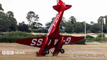 Historic plane to fly again after air show crash