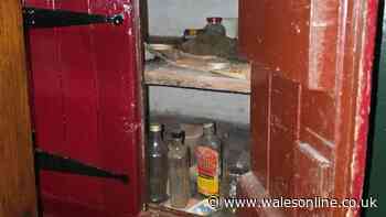Mystery cupboard at Castell Coch in Cardiff opened after decades as staff stunned