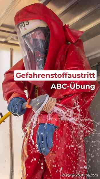 ABC-Übung – wer ausrückt, wenn in der Stadt Gefahrenstoff austritt