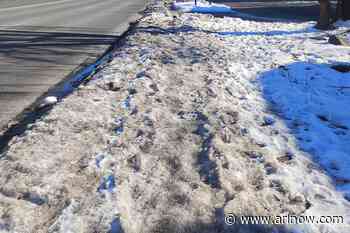 Falls Church faces slippery path to cracking down on businesses’ unplowed sidewalks