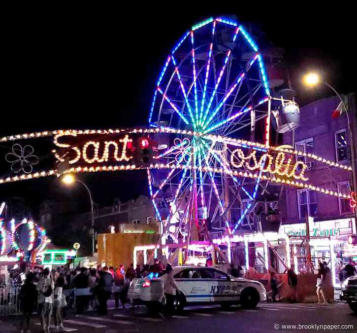 Santa Rosalia Feast returns to Bensonhurst for 52nd year with food, rides and Sicilian tradition