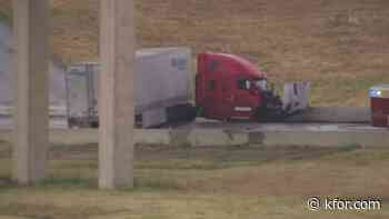 Wreck impacting westbound lanes of I-40 at Ft. Smith junction