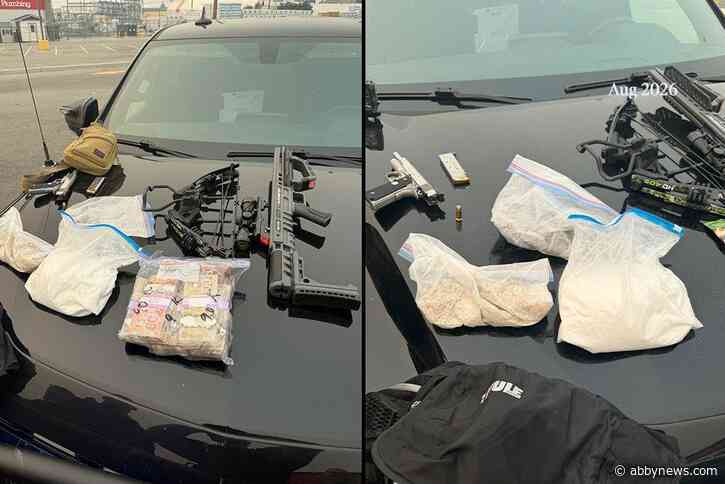 Anti-gang police seize drugs, guns while helping RCMP in Penticton, Oliver