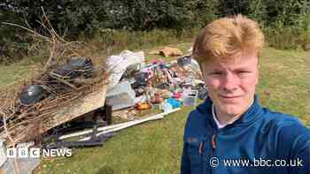 Fly-tipping at hospital 'putting lives at risk'
