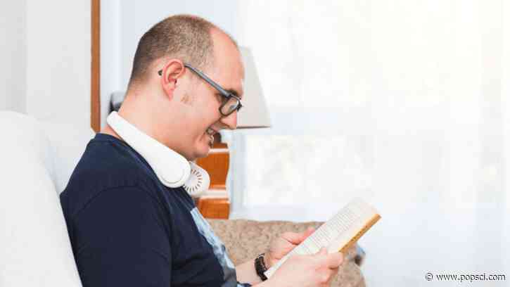 Neck fans might look goofy, but tests show they work surprisingly well