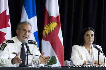 Montreal mayor says city to provide police with body cameras and give them new powers