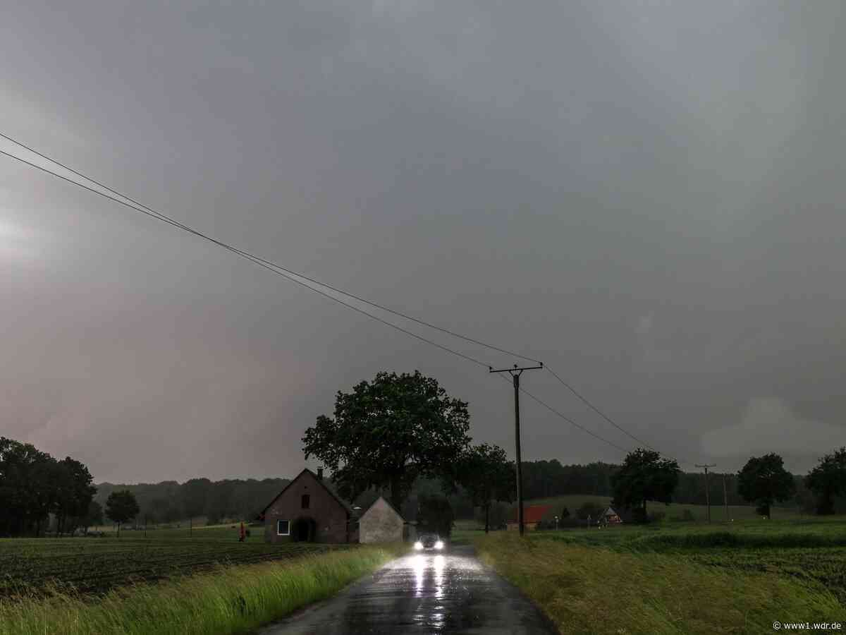 Warnung in Teilen des Rheinlands vor schweren Gewittern