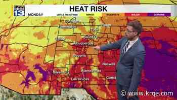 Trending hot this weekend with more storms