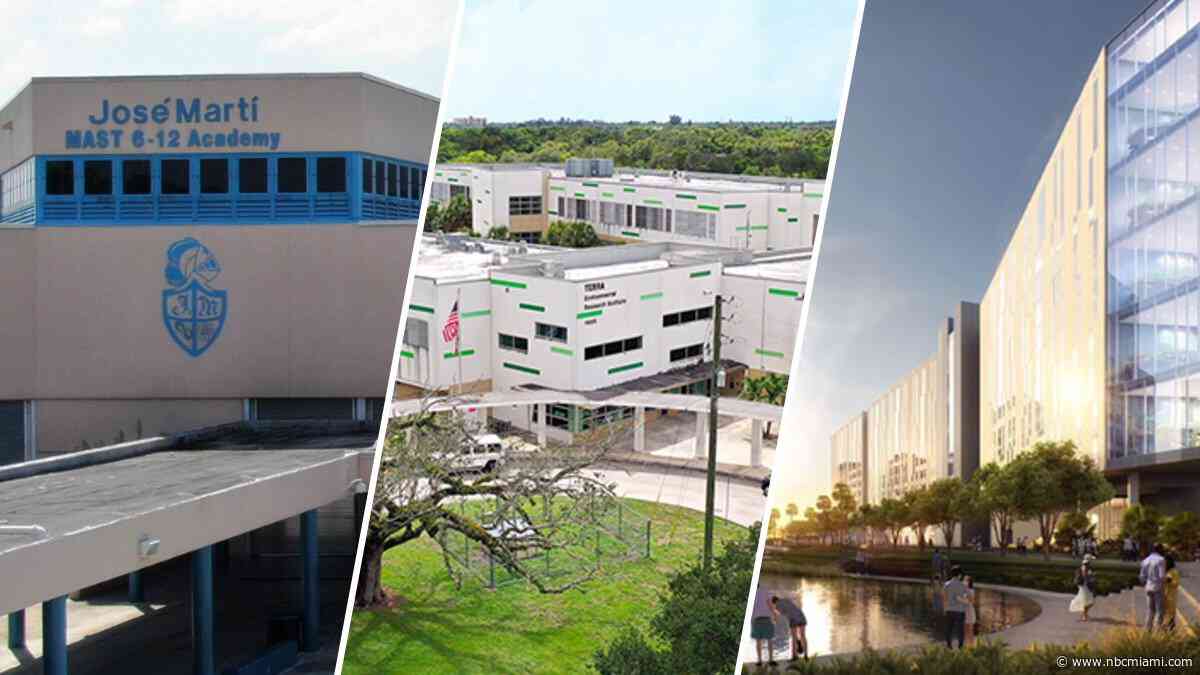 South Florida high schools rank top 10 in the state—and some are among best in the country