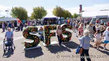 Celebrities among the crowds for a 'beautiful' day at Southport Flower Show