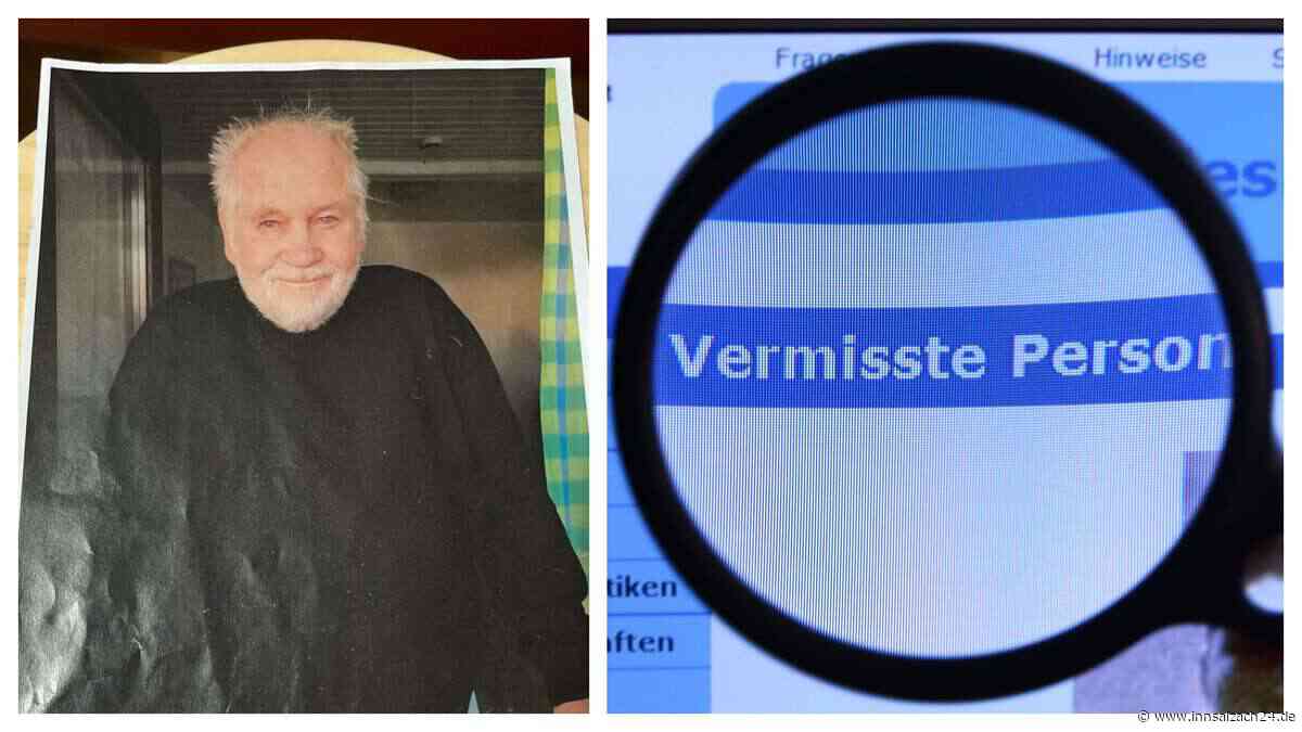 Senior (72) bei Zangberg vermisst – Polizei fahndet im Kreis Mühldorf