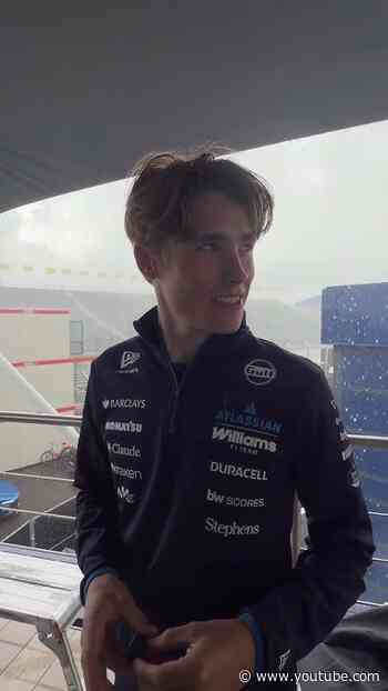 Luke Browning here with your Zandvoort Weather Report 🌧️🌂 #f1