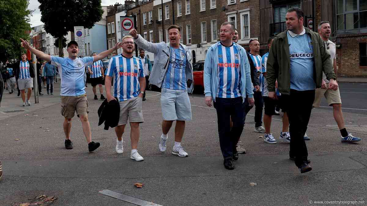 Arsenal 0-0 Coventry City live as the Sky Blues are back in the Premier League