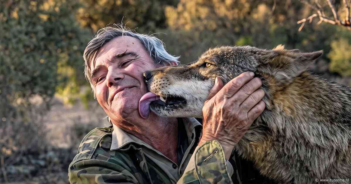 Spanjaard overleden die jarenlang leefde met roedel wolven en ook gromde, blafte en jankte