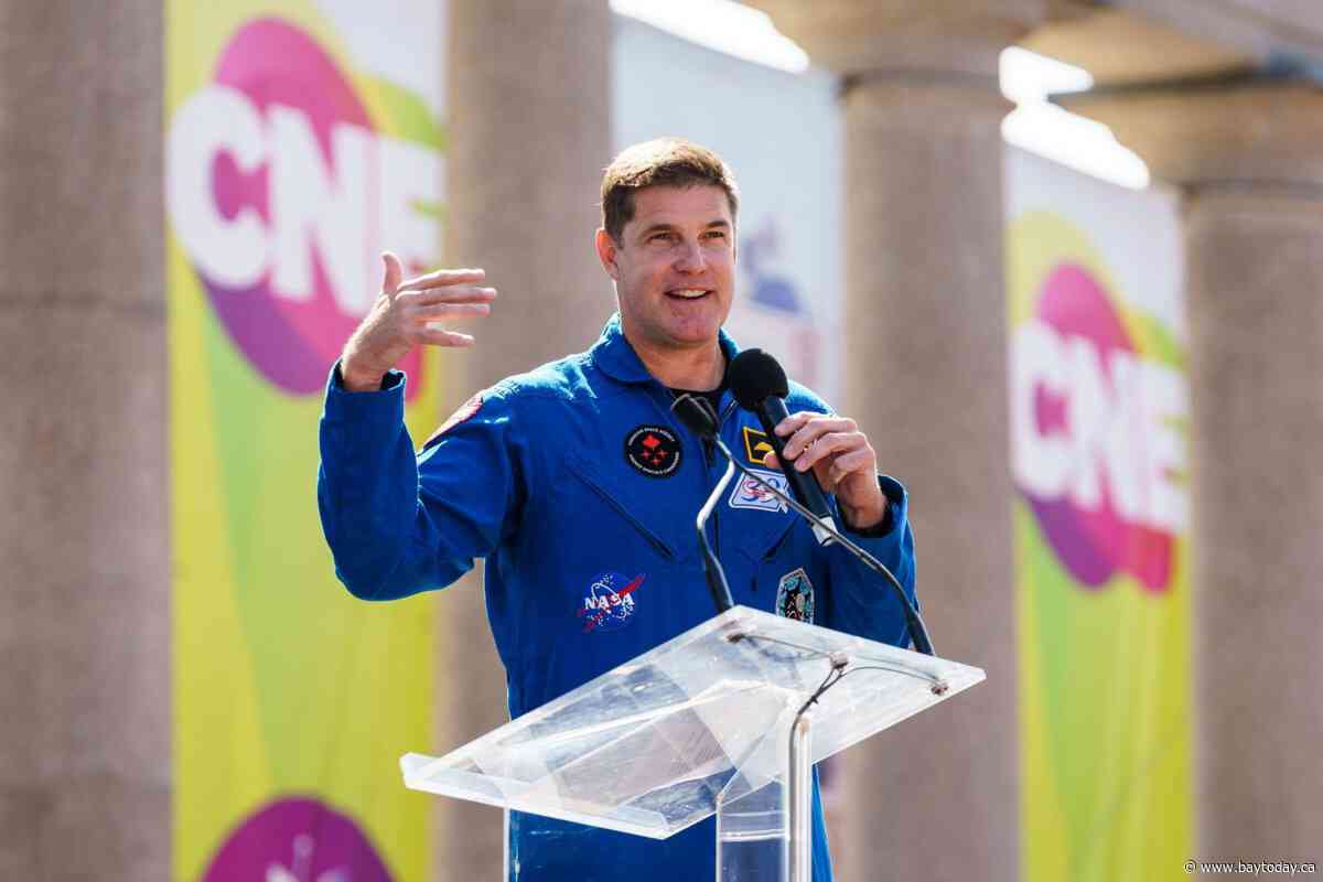 Astronaut Jeremy Hansen opens CNE, touts importance of Canada's space sector