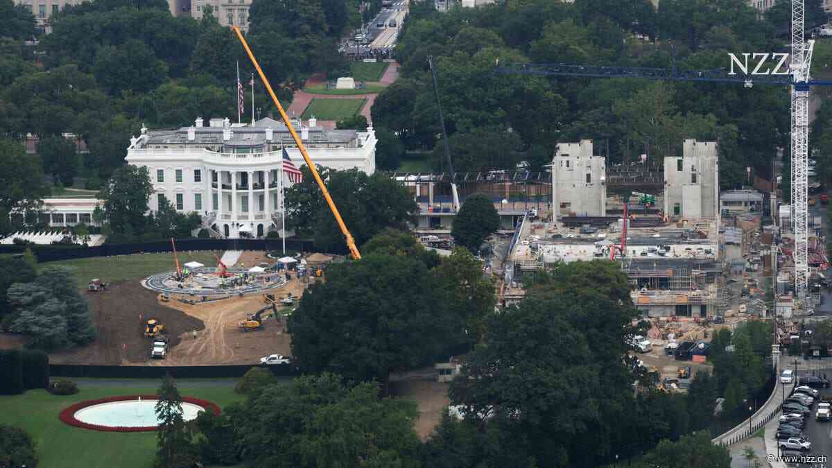 DIE NEUESTEN ENTWICKLUNGEN - Trumps zweite Amtszeit: Bauarbeiten für umstrittenen Ballsaal dürfen nach Gerichtsentscheid zunächst weiterlaufen