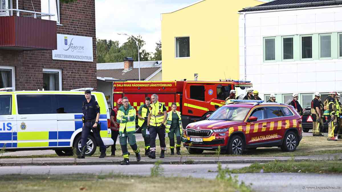 Ein Toter nach Schwertangriff an schwedischer Schule