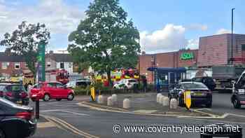 Car crashes into Coventry Asda store