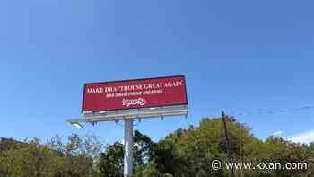 What's with the 6th Street billboard calling out Alamo Drafthouse?