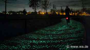 „Sollte man sich nicht entgehen lassen“: Radweg in den Niederlanden leuchtet im Dunkeln