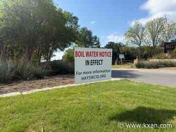 Boil water notice issued for Hays WCID 1, Hays WCID 2 customers