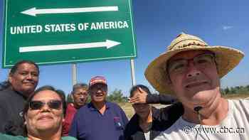 Kawacatoose First Nation members head south to retrieve stolen teepee cover from U.S.