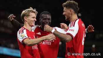 Arsenal 3-0 Coventry: Latest reaction as Gunners begin title defence in style