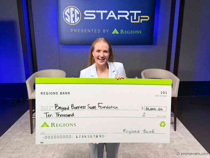 Alabama Senior Sydney Blackhurst Wins $10,000 In SEC Startup Competition For Adaptive Swim Lessons