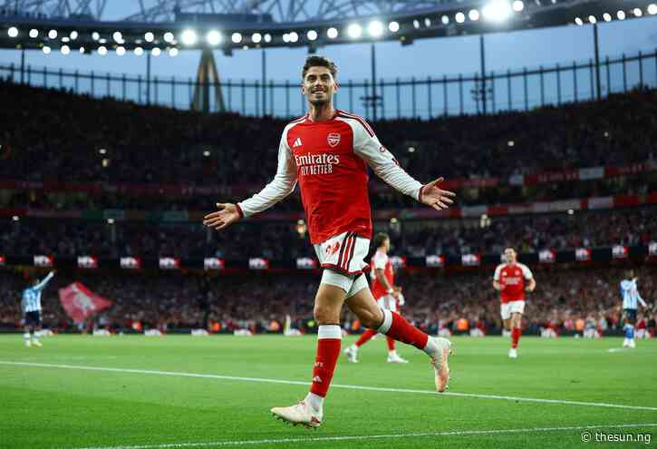 EPL: Arsenal launch title defence with commanding win over Coventry