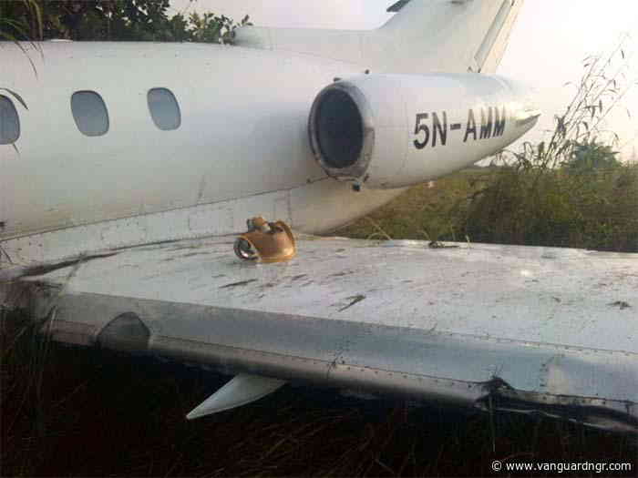 One dead as plane hits car