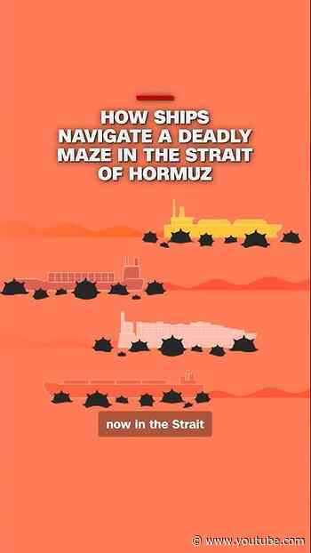 How ships navigate a deadly maze in the Strait of Hormuz
